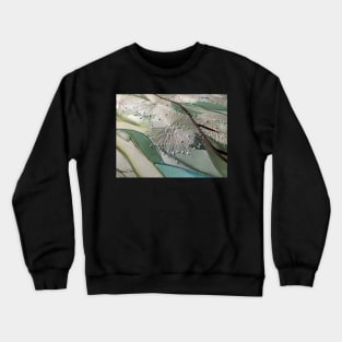 Vintage Gum Leaves by Leah Gay Crewneck Sweatshirt